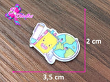 CM00097 - Resina de 3,5cm por 2cm - Clases