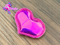 CMS30149 - Vinil de 4cm x 3cm - Corazon Fucsia