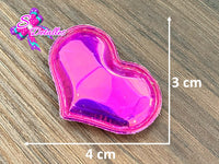 CMS30149 - Vinil de 4cm x 3cm - Corazon Fucsia