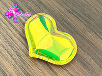 CMS30151 - Vinil de 4cm x 3cm - Corazon Amarillo