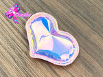 CMS30155 - Vinil de 4cm x 3cm - Corazon Rosado