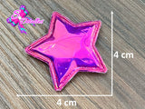 CMS30161 - Vinil de 4cm x 4cm - Estrella Fucsia