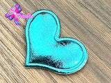 CMS30171 - Vinil de 4cm x 4cm - Corazon Azul