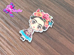 CM00116 - Resina de 2cm por 4cm - Frida