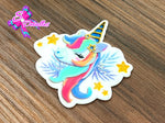 CM00117 - Resina de 6cm x 5cm - Unicornio