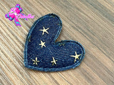 CMS30175 - Tela de 5cm x 4cm - Corazon