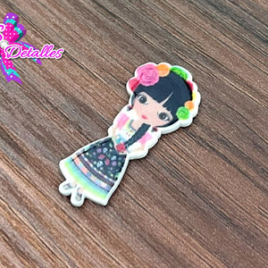 CM00012 - Resina de 1,5cm por 3,5cm - Mexico