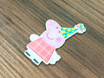 CM00119 - Resina de 3cm x 6cm - Peppa Pig