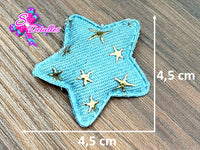 CMS30177 - Tela de 4,5cm x 4,5cm - Estrella