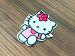 CM00120 - Resina de 4cm x 5cm - Hello Kitty