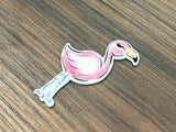 CM00122 - Resina de 4cm x 5cm - Flamingo