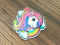 CM00125 - Resina de 5cm x 5cm - Unicornio