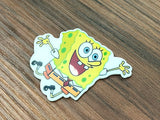 CM00127 - Resina de 6cm x 5cm - Bob Esponja