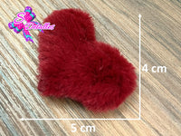 CMS30185 - Peluche de 5cm x 4cm - Corazon Vino