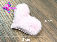 CMS30186 - Peluche de 5cm x 4cm - Corazon Rosado