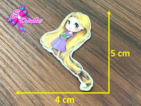 CM00130 - Resina de 4cm x 5cm - Rapunzel
