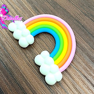 CMMF0013 - Masa Flexible - de 3.5 x 5cm Arcoiris