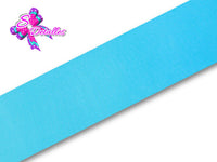 Listón Barrotado Unicolor de 7,5 cm – 335, Copen, Azul, 