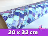 HV000058 - 6 Hojas de Vinil de 20x33 cm - Mixto Sirena (Medianas)