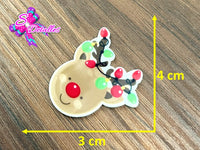 CM110007 - Resinas de 4cm x 3cm - Navidad