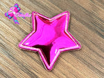 CMS30209 -Vinil de 3,5cm x 3,5cm - Estrella Fucsia