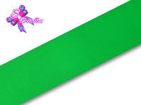 Listón Barrotado Unicolor de 7,5 cm – 579, Classical Green, Verde Bandera, 