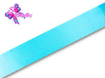 Listón Satinado Unicolor de 2,2 cm – 340, Turquoise, Turquesa, Azul Turquesa, 