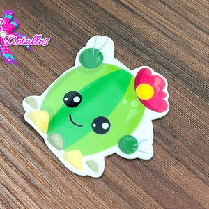 CM00022 - Resina de 4,5cm por 4,5cm - Cactus