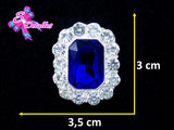 CMP00034 - Pedreria de 3,5cm x 3cm - Piedra Azul Rey Cuadrada