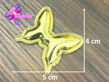 CMS30226 - Vinil de 5cm x 4cm - Mariposa Dorada