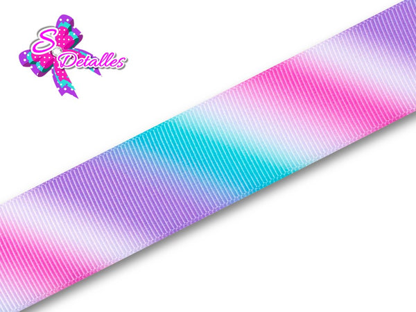 Barrotado Degradados – Diagonal, Multicolor, Colores Celestes, 
