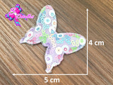 CMS30232 - Lentejuela de 5cm x 4cm - Mariposa Lila