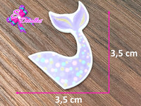 CM00030 - Resina de 3,5cm por 3,5cm - Sirena