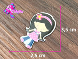 CM00031 - Resina de 2,5cm por 3,5cm - Diadema